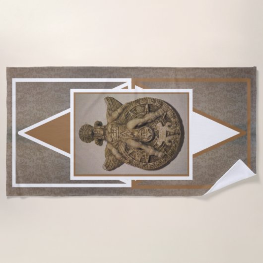 戦士 ビーチタオル (正面)