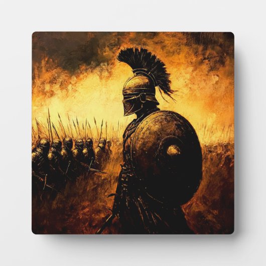 戦士 フォトプラーク (正面)