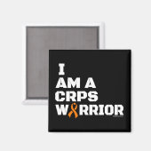 戦士/ブロック/私は…CRPS マグネット (正面/裏面)