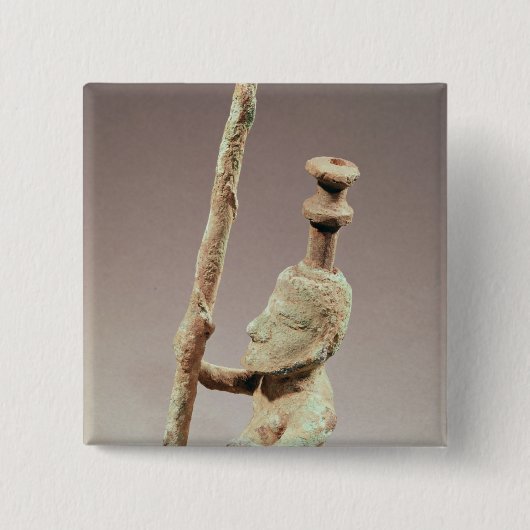 戦士、ベトナムからの東息子文明、 缶バッジ (正面)