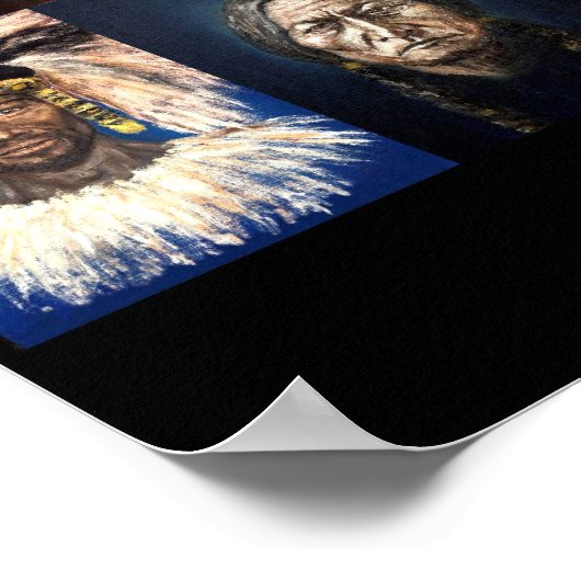 戦士 ポスター (角)