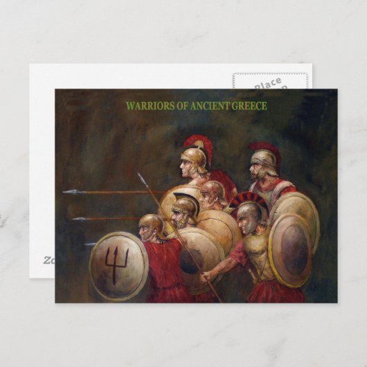 戦士 ポストカード (正面/裏面)