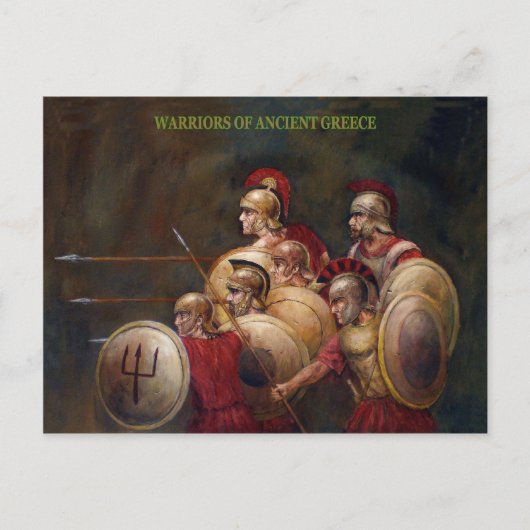 戦士 ポストカード (正面)