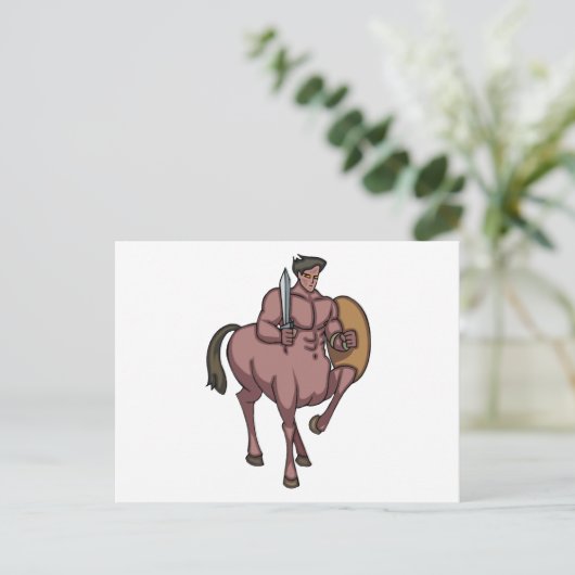 戦士 ポストカード (スタンド正面)