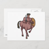 戦士 ポストカード (正面/裏面)