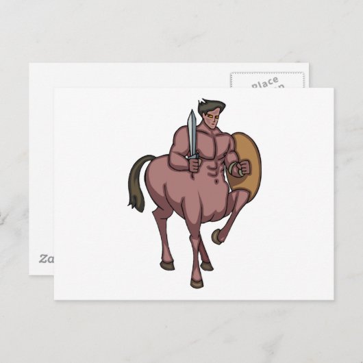 戦士 ポストカード (正面/裏面)