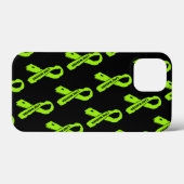戦士/引き裂かれたリボン…ライム Case-Mate iPhoneケース (裏面 (横))