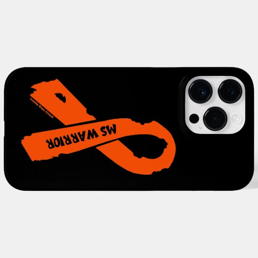 戦士/破れたリボン…MS Case-Mate iPhoneケース (裏面 (横))