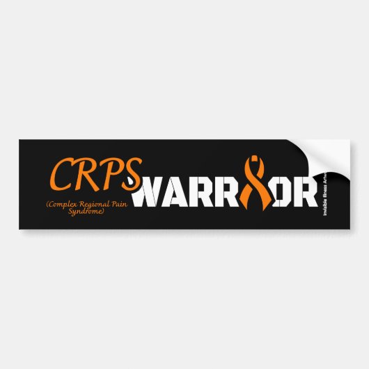 戦士…CRPS バンパーステッカー (正面)