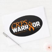 戦士…CRPS 楕円形シール (封筒)