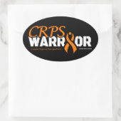 戦士…CRPS 楕円形シール (バッグ)