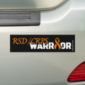 戦士…RSD/CRPS バンパーステッカー (車上)