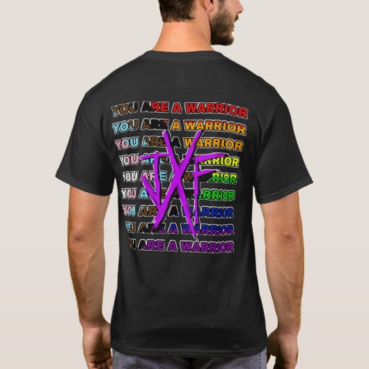 戦士。 Tシャツ (裏面)