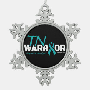 戦士…TN スノーフレークピューターオーナメント