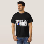 戦士CHD先天性ハートディスのメンスグランドパ Tシャツ (正面フル)