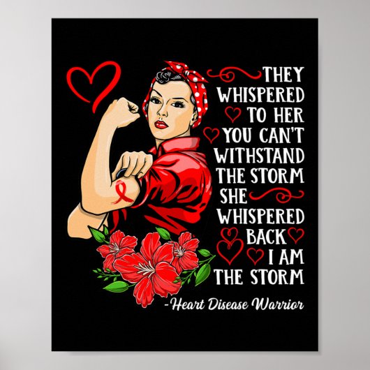 戦士I衣服赤ハート病待機と戦う ポスター (正面)