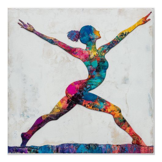 戦士IIポーズ光沢ポスター ポスター (正面)