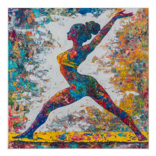 戦士IIポーズ光沢ポスター ポスター (正面)