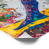 戦士IIポーズ光沢ポスター ポスター (コーナー)