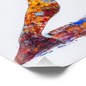 戦士IIポーズ光沢ポスター ポスター (コーナー)