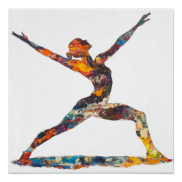 戦士IIポーズ光沢ポスター ポスター