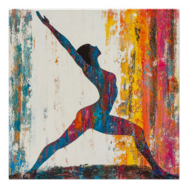 戦士IIポーズ光沢ポスター ポスター