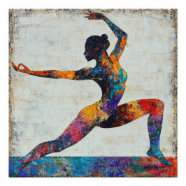 戦士IIポーズ光沢ポスター ポスター