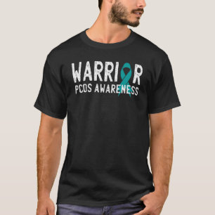 戦士Pcos認識度多嚢胞性卵巣症候群T Tシャツ