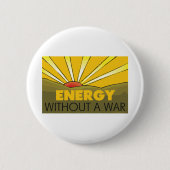 戦太陽の争なしの地球に優し力 缶バッジ (正面)