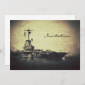 戦後の招待状 招待状 (正面/裏面)