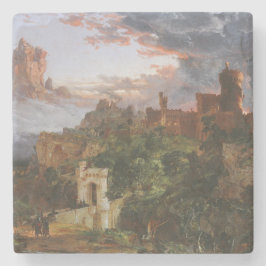 戦意（中世の城の戦い） ストーンコースター