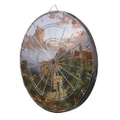 戦意(中世の城の戦い) ダーツボード (正面右)