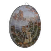 戦意(中世の城の戦い) ダーツボード (正面左)