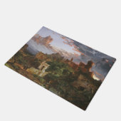 戦意（中世の城の戦い） ドアマット (アングル)