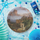 戦意（中世の城の戦い） ペーパープレート (パーティー)