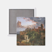 戦意（中世の城の戦い） マグネット (正面/裏面)