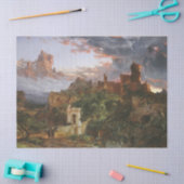 戦意（中世の城の戦い） 薄葉紙 (クラフト)