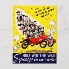 戦救済争に勝つ – カープール ポストカード