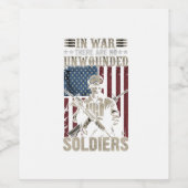 戦時に無傷の兵は無い ワインラベル (シングルラベル)