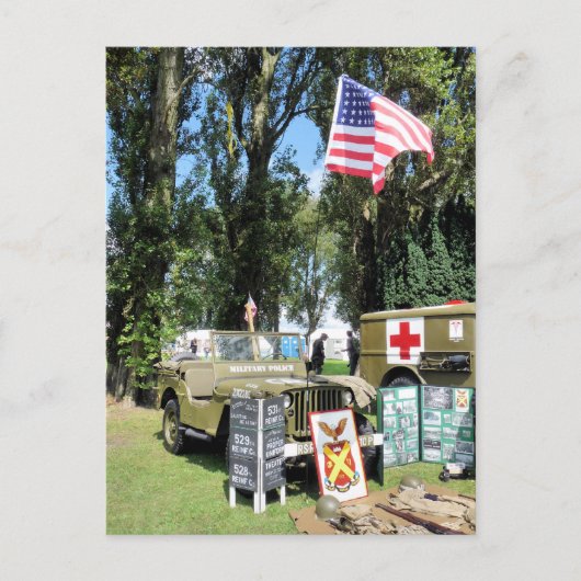 戦時下の ポストカード (正面)