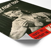 戦時中の女だ！ ポスター (角)