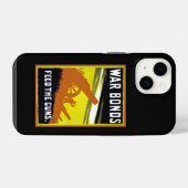 戦時公債 ~ 大砲に弾薬を Case-Mate iPhoneケース iPhone 14ケース (裏面横)