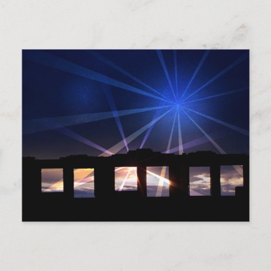 戦時幽霊たちウェールズUK ポストカード (正面)