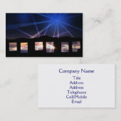 戦時幽霊たちウェールズUK 名刺 (正面/裏面)