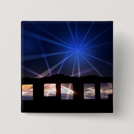 戦時幽霊たちウェールズUK 缶バッジ (正面)