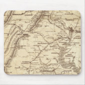 戦時電報標示地図 マウスパッド (正面)