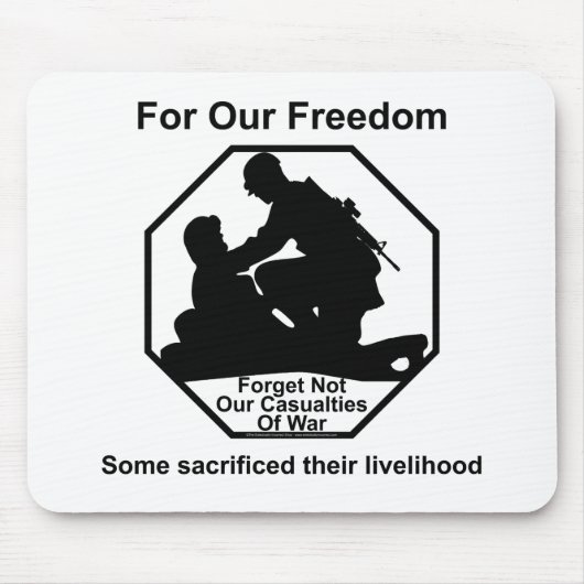 戦死者。 マウスパッド (正面)