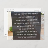 戦没者記念碑 ポストカード (正面/裏面)