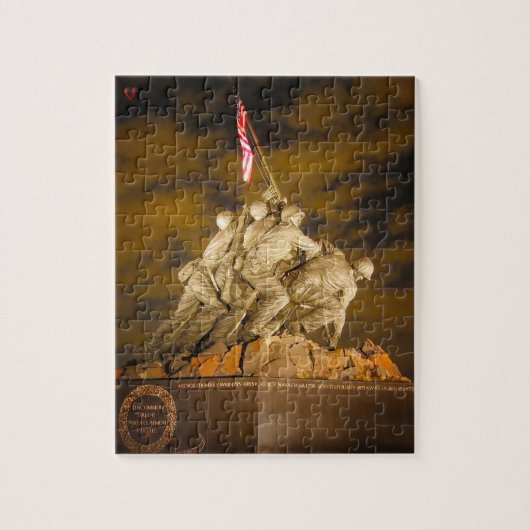戦没者追悼式ワシントン ジグソーパズル (縦)