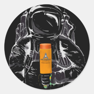 戦略ステッカーの終了 ラウンドシール